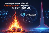 تصویب طرح تاریخی «UNIFICation» در یونی‌سواپ؛ سوزاندن ۱۰۰ میلیون توکن UNI